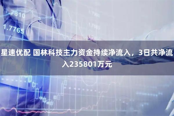 星速优配 国林科技主力资金持续净流入，3日共净流入235801万元